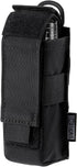 OneTigris Flashlight Holster - Molle Flashlight Holder Pouch for Belt, Tactical Flashlight Holder Made of 1000D Cordura