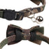 Cat Collar Bowtie with Bell, Quick Release Buckle Safety Breakaway Collar for Kittens (6.8-10.8in) - Camouflage 2