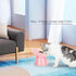 Detachable Elevated Cat Bowls, 15° Tilted Raised Anti-Vomiting Cat Food Dishes, Adjustable for Adult Kittens