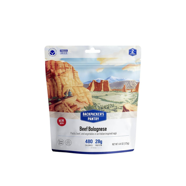 Backpacker's Pantry Beef Bolognese | Freeze Dried Backpacking & Camping Food -