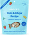 Bocce's Bakery Fish & Chips Treats for Dogs, Special Edition Wheat-Free, All-Natural Salmon & Sweet Potato Biscuits, 5