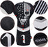 mytag Golf Skull Skeleton Head Cover, Black Leather Golf Club Headcovers Set for Driver, Fairway Wood
