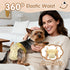 FurVeluxia 360Stretchy Period(S,60PCS) Dog Diapers Female, Pull It Up Disposable Puppy Diapers with Waist,Super