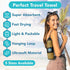 Backpacking, Youphoria Microfiber Travel Towel Fast Drying Lightweight - Quick Dry Towel for Camping, Beach, Hiking