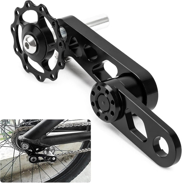 psler Bike Chain Tensioner with Derailleur Hang, Chain Guide for Folding Bicycle Accessories