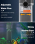 Pawfly Internal Aquarium Filter, 160 GPH Water Pump, Quiet Submersible Bio Sponge Filter