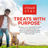 8 oz. Cloud Star Wag More Bark Less Sliders Dog Treats, Beef Cheeseburger Bag