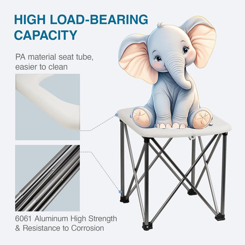 Compact Foldable Portable Toilet for Outdoor Adventures - Ideal for Camping & Travel