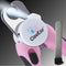Dog Nail Clipper with LED Light, Stainless Steel Pet Nail Trimmer with Safety Guard, Free Nail File, Pink