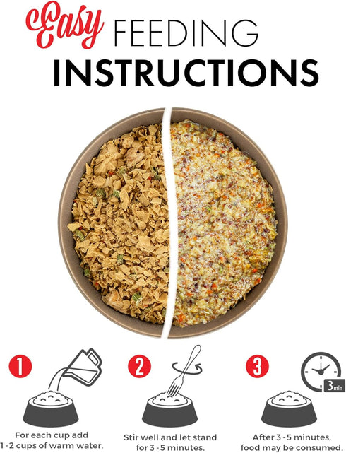GrandmaLucy Pureformance Freeze Dried Grain Free Chicken Recipe Dog Food, 1 lb