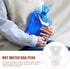 2pcs Healeved Hot Water Bag Stopper Rubber Hot Water Bottle Cap Plastic Hot Water Sack Plug Anti-Leak Hot Water Bottle