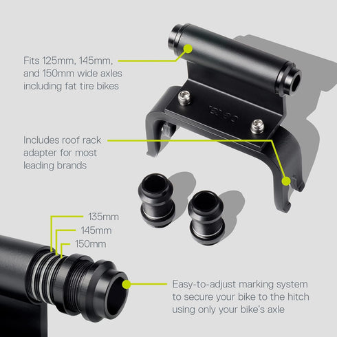 Original Bike Hitches by Delta Cycle - Securely Holds All Bicycles for Safe Transportation