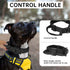 Tactical Dog Collar with Handle, Adjustable Nylon Training Collar with Heavy Duty Metal Buckle for Medium Large Dogs