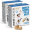 Pill Pouches for Dogs with Peanut Butter Fill, Crunchy Ice Cream Cone Treats, Capsule Size Wrap Pocket - 60 Treats