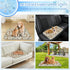 Generic 28" X22" Cooling Pet Mat Ice Silk Cooling Mat for Dogs Outdoor Simple Hibiscus Kennel Dog Bed Washable Crate