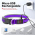 Flashseen LED Dog Collar, Light Up Dog Collar USB Rechargeable, Brightest Dog Lights for Night Walking, Adjustable Dog