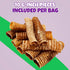 100% 10-Pack Beef Trachea for Dogs with Natural Glucosamine, Large Trachea Dog Chews for Joint Health with Chondroitin