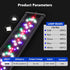 24/7 50in~57in hygger New Mode Timer LED Aquarium Light, Auto On Off Full Spectrum Fish Tank Light Fish