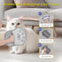 JGMGWJ Pet Hair Removal Glove for Cats& Dogs Enlarge Reusable Electrostatic Pet Hair Gloves, Pet Hair Remover Tool