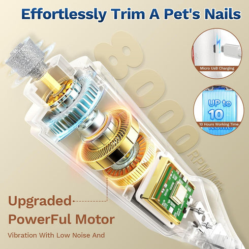 Aoioploa 2 1 Trimmers Trimmer Trimmer 2 in Dog Nail Clippers & Cat Nail Clippers for Large Medium Small Dogs Cats Claw