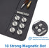 Pistol Gun Cleaning Mat, Premium Magnetic Pad with Organizer Parts Tray, Anti-Slip Rubberized Mat for Pistol Cleaning