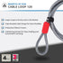SeatyLock Bike Cable Lock, Anti Theft Triple Braided Steel Cable, Universal Fit Flexible Locking Cables