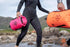 HUT Swim Buoy Dry Bag - Premium Safety Tow Float and Watertight Dry Bag for Open Water Swimmers