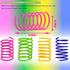 (12Pcs) Cat Toys Spring - Interactive Cat Toy & Kitten Toys with Durable Plastic Coils for Swatting, Biting, Hunting