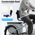 YDOOLNG 220lbs Commuter 9.84 11.81in Bike Seat with Backrest, Bicycle Seat with Adjustable Height Bike Saddle