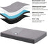 Orthopedic Memory Foam Dog Bed, Cooling Pet Beds for Medium Dogs, Washable with Faux Fur Cover, M (29 inch)