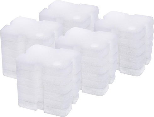 LTWHOME Compatible Floss Pad Replacement for 500 GPH Aquarium Canister Filter, Pack of 30