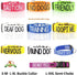 Dexil Limited Nervous Yellow Color Coded Padded Dog Leash, 2 4 6 Foot (Give Me Space)
