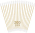Gun Cleaning Supplies, Dual-Ends Tips Swabs, 6 Inch Long Cotton Swabs with Bamboo Sticks in Storage Case for Maintenance
