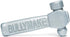 Hammer BULLYMAKE Silver Tough Chew Toy for Dogs, Durable Nylon Dog Toys for Aggressive Chewers, Dental Stimulating