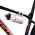 Plastic Bicycle Bottle Cages, Bike Bottle Holder with Cage Mounting Base (White)