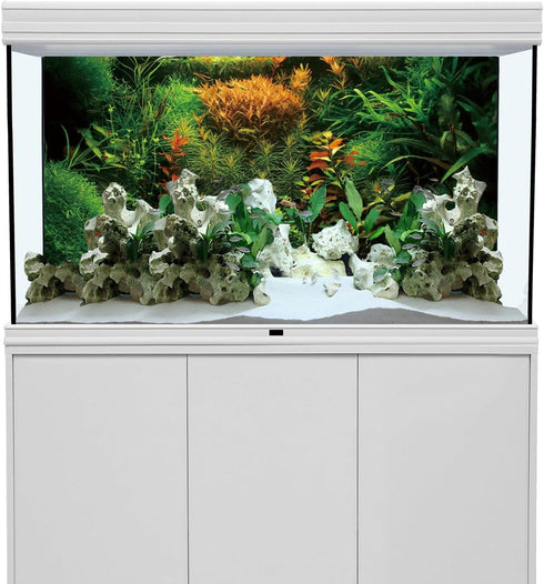 AWERT 48x18 inches Aquarium Background Seagrass Aquarium Background Aquatic Plant River Bed & Lake Fish Tank Background Vinyl Background