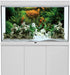 AWERT 36x20 inches Aquarium Background Seagrass Aquarium Background Aquatic Plant River Bed & Lake Fish Tank Background Vinyl Background