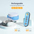 PATPET Shock Collar for Dogs, 10-120lbs, 4000ft Rechargeable IPX7 Waterproof Training Collar with Remote for 2 Dogs
