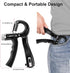 KDG Hand Grip Strengthener 2 Pack - Adjustable Resistance 10-130 lbs for Muscle Building and Recovery