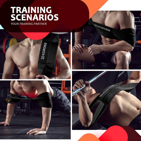 KCROSS Bench Press Band for Men and Women, Weight Lifting Push Up Exercise Bench Press Band