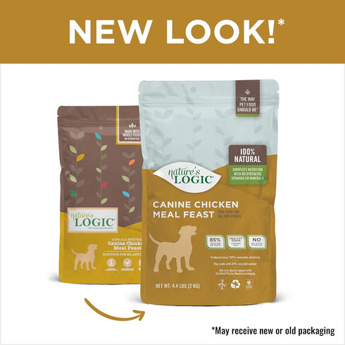 Nature's Logic Canine Chicken Meal Feast, 4.4 lbs