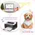 100 White(24.4 16.54 Inch) Kacctyen Pcs Sublimation Blank Dog Bandanas Heat Transfer Washable Triangle Scarf DIY