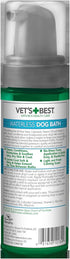 5 oz Vet's Best Waterless Dog Bath, No Rinse Dry Shampoo for Dogs, Natural Plant-Based Formula, Refreshes Coat