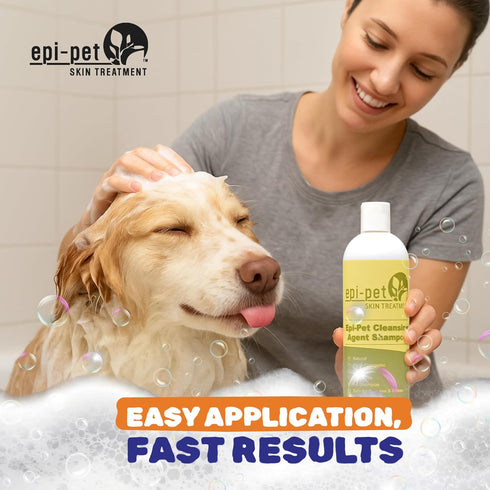 16-Ounce Epi-Pet Cleansing Agent Pet Shampoo