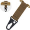 Tactical Gear Clip T-Mount Molle Clip with HK Hook for Tactical Backpack, Vest, Belt, MOLLE Webbing