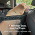 Hammock, Dog Car Seat Cover for Back Seat with Door Protection, Waterproof Dog Seat Soft-Padded Pet Car Seat Cover