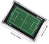 Football Dry Erase Coaching Board Aluminum Alloy Tactical Soccer Training Clipboard with Marker Pen for Coaches Sports