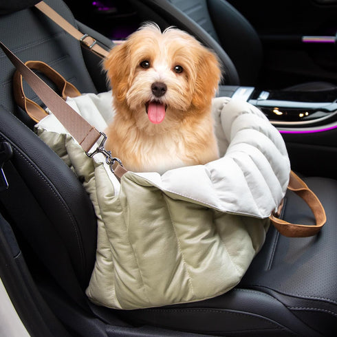 ClevaHome Small Dog Car Seat & Travel Carrier & Pet Bed, Non-Slip