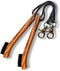 Golf Brush (2 Pack) with Cord and Clip Attachment, Ideal Club Cleaner for Woods and Irons, Golf Accessories