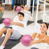 Generic Pilates Ball Small Inflatable Gym Ball for Fitness | Yoga Equipment for Thigh, Leg, Arm, Abdomen, Butt